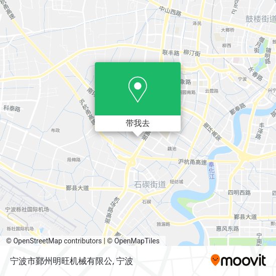 宁波市鄞州明旺机械有限公地图