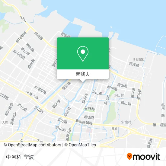 中河桥地图