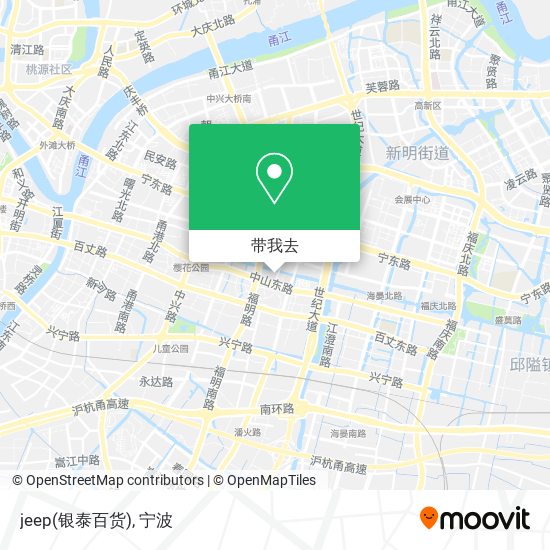 jeep(银泰百货)地图