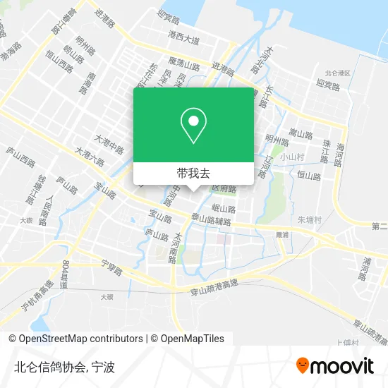 北仑信鸽协会地图
