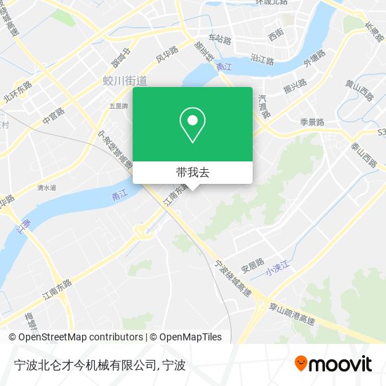 宁波北仑才今机械有限公司地图