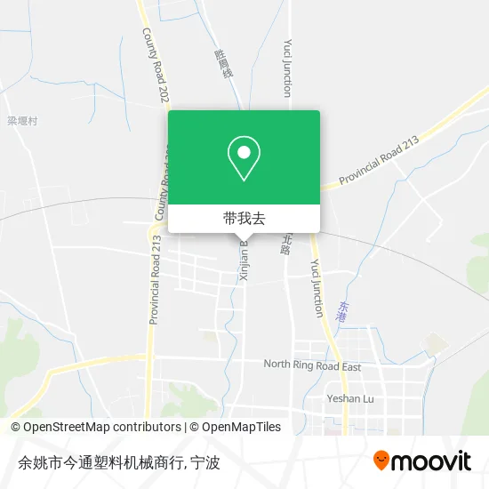 余姚市今通塑料机械商行地图