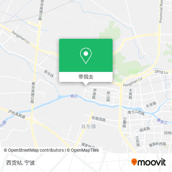 西货站地图