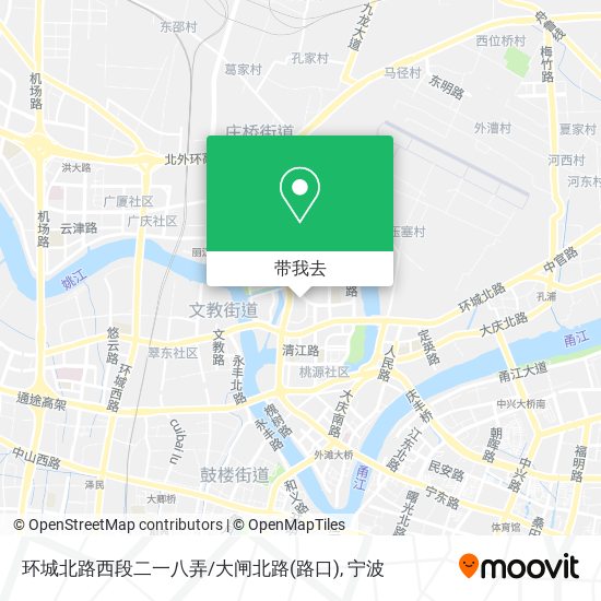 环城北路西段二一八弄/大闸北路(路口)地图