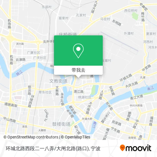 环城北路西段二一八弄/大闸北路(路口)地图
