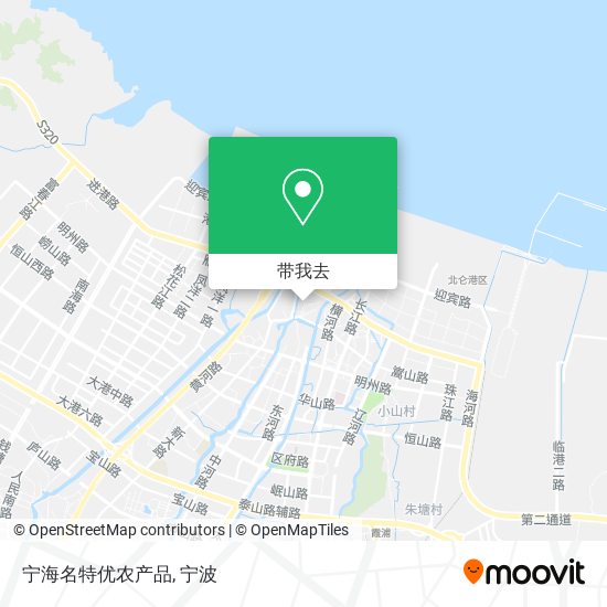 宁海名特优农产品地图