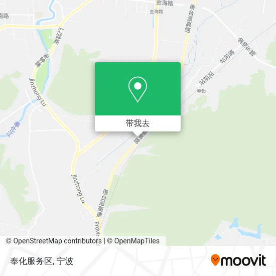 奉化服务区地图