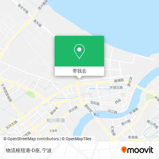 物流枢纽港-D座地图