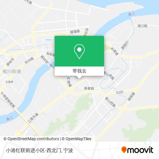小港红联前进小区-西北门地图
