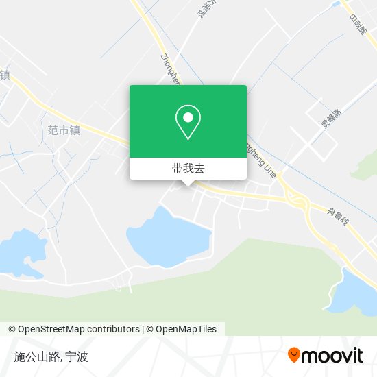 施公山路地图
