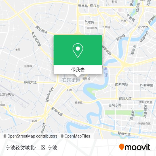 宁波轻纺城北-二区地图