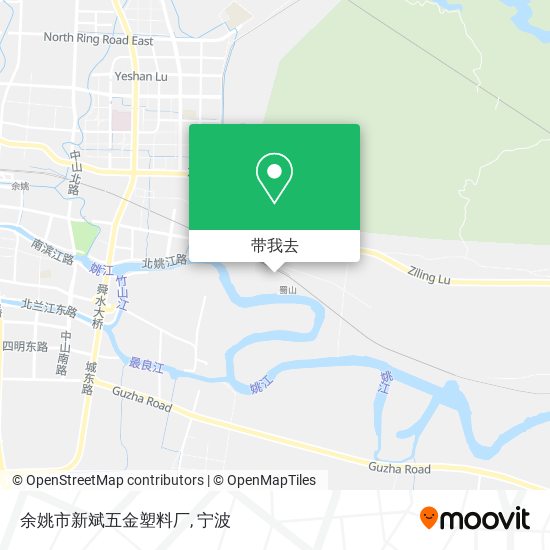 余姚市新斌五金塑料厂地图