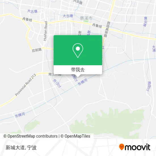 新城大道地图