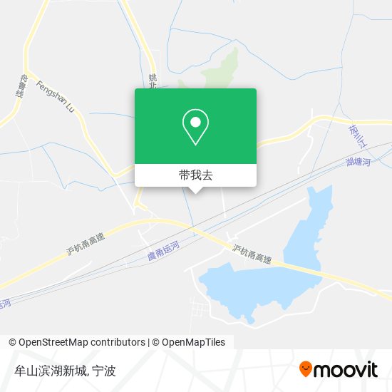 牟山滨湖新城地图