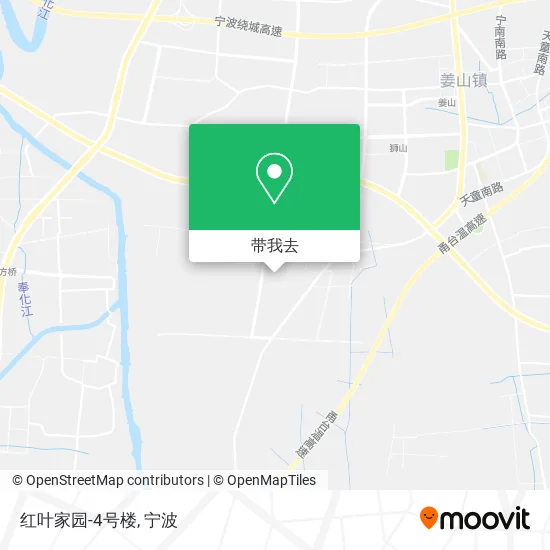 红叶家园-4号楼地图