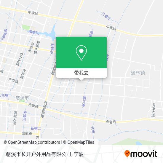 慈溪市长开户外用品有限公司地图