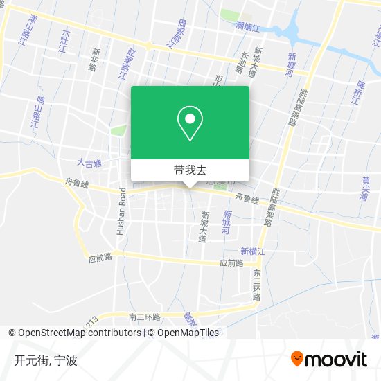 开元街地图