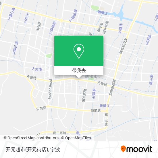 开元超市(开元街店)地图