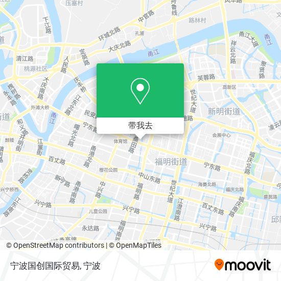 宁波国创国际贸易地图