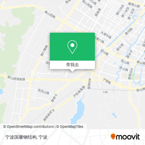 宁波国馨钢结构地图