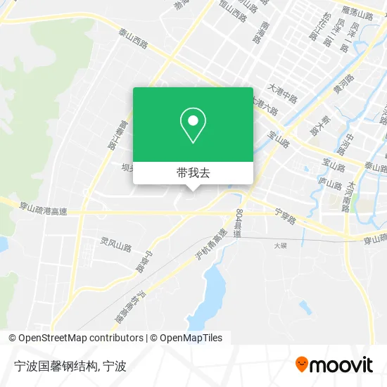 宁波国馨钢结构地图