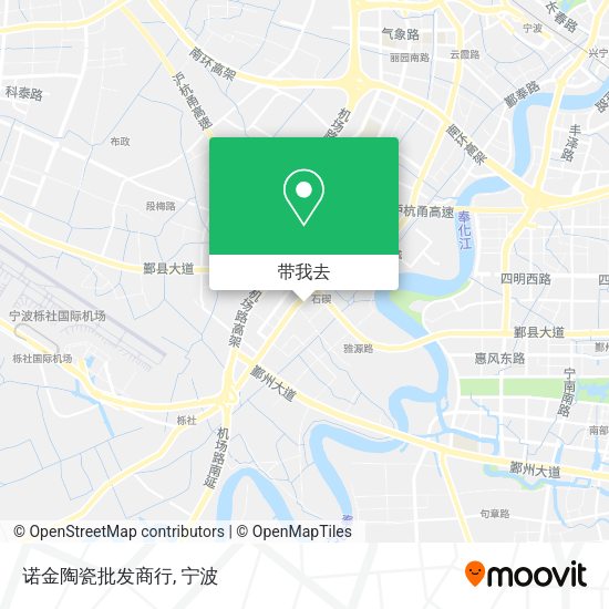 诺金陶瓷批发商行地图