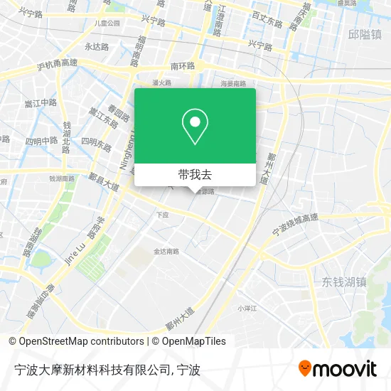 宁波大摩新材料科技有限公司地图
