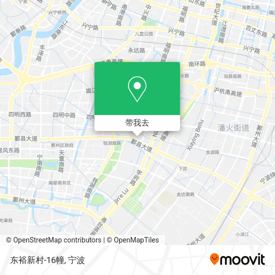 东裕新村-16幢地图