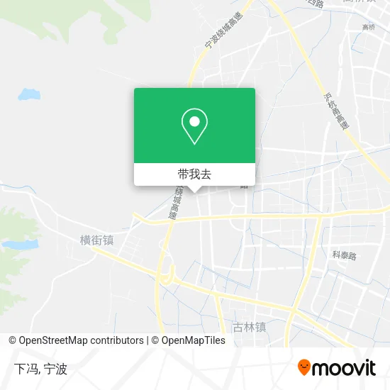 下冯地图