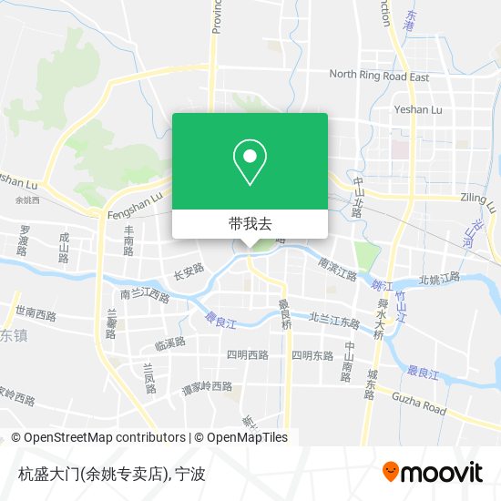 杭盛大门(余姚专卖店)地图