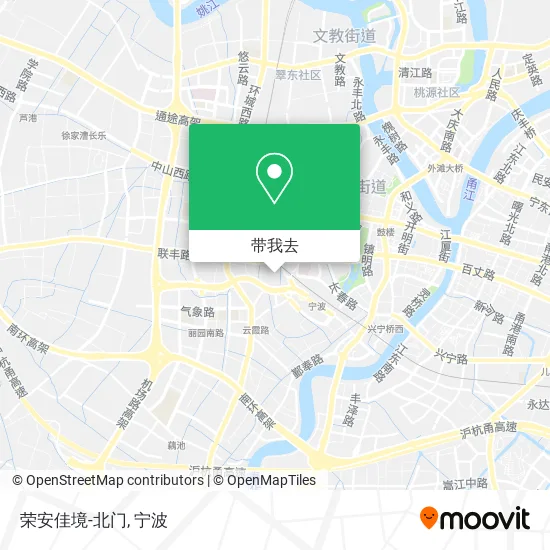 荣安佳境-北门地图