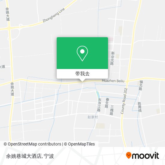 余姚巷城大酒店地图