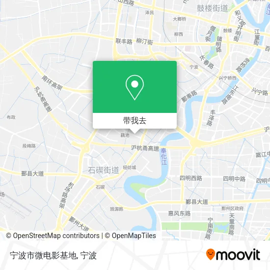 宁波市微电影基地地图