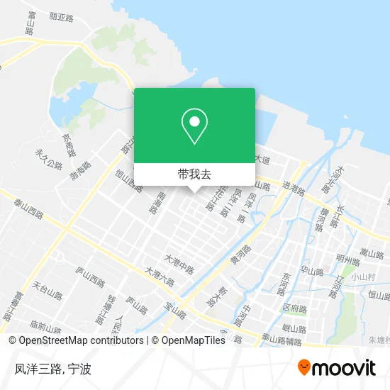 凤洋三路地图