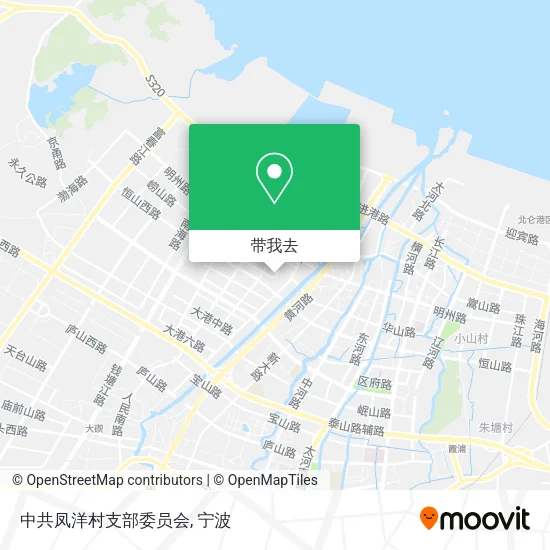中共凤洋村支部委员会地图