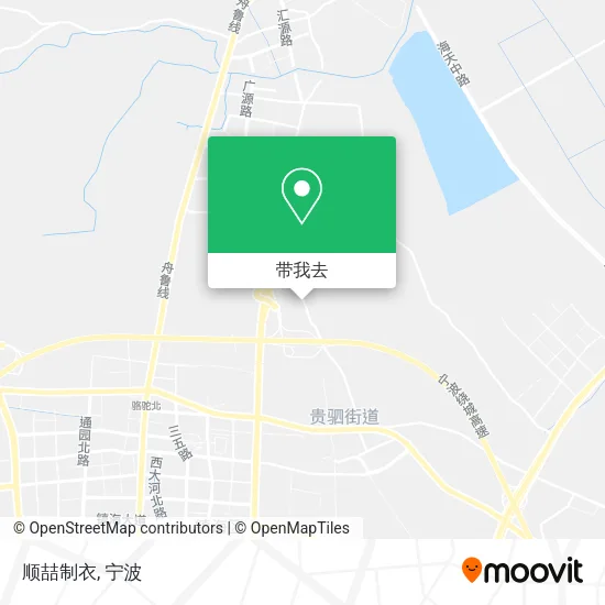 顺喆制衣地图