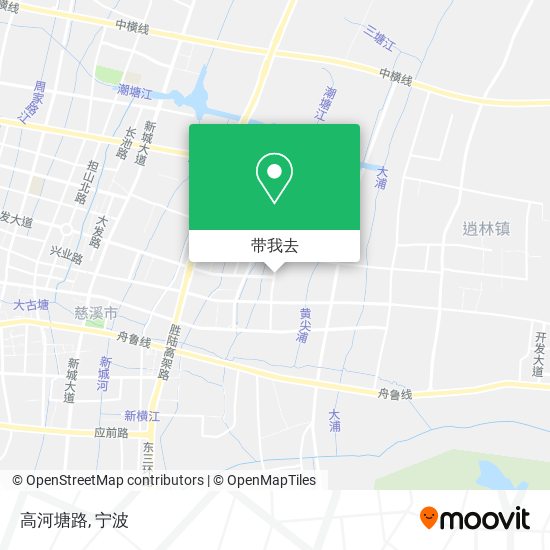 高河塘路地图