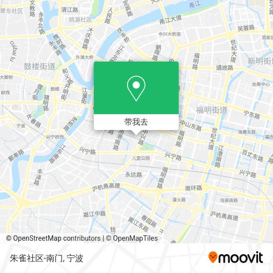 朱雀社区-南门地图