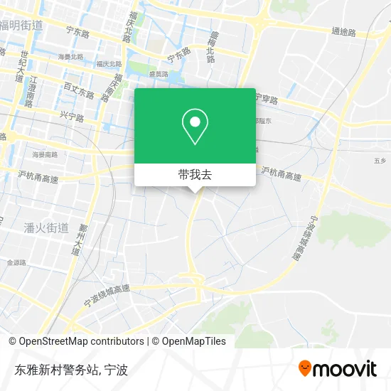 东雅新村警务站地图
