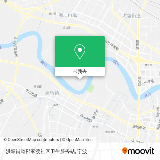 洪塘街道邵家渡社区卫生服务站地图