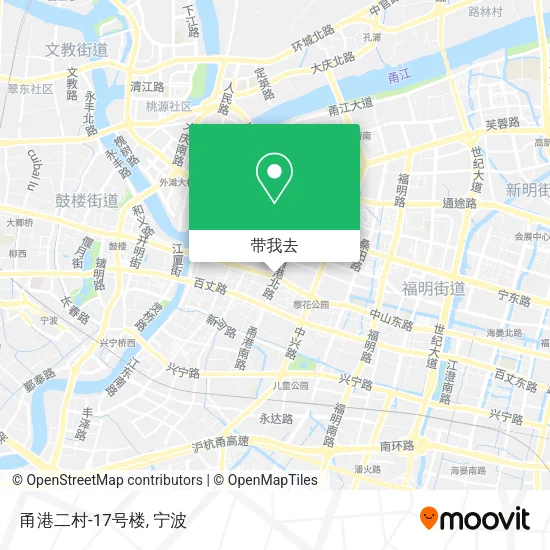 甬港二村-17号楼地图