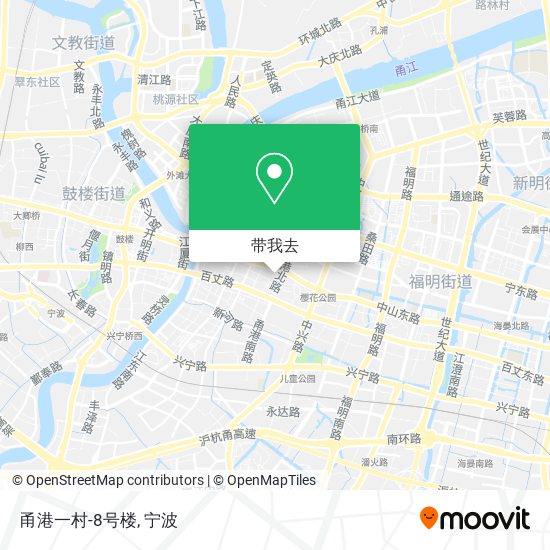 甬港一村-8号楼地图