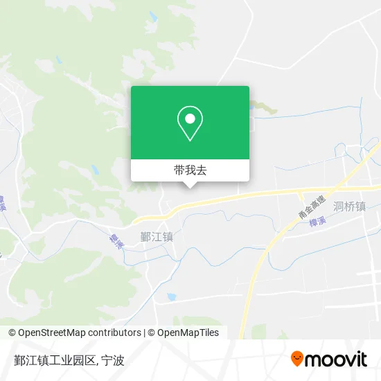 鄞江镇工业园区地图