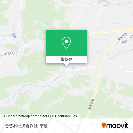 悬慈村经济合作社地图
