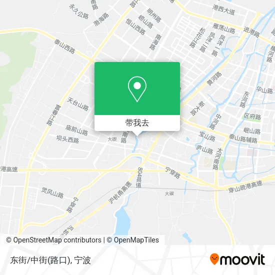 东街/中街(路口)地图
