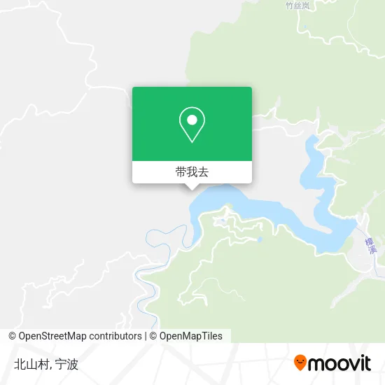 北山村地图