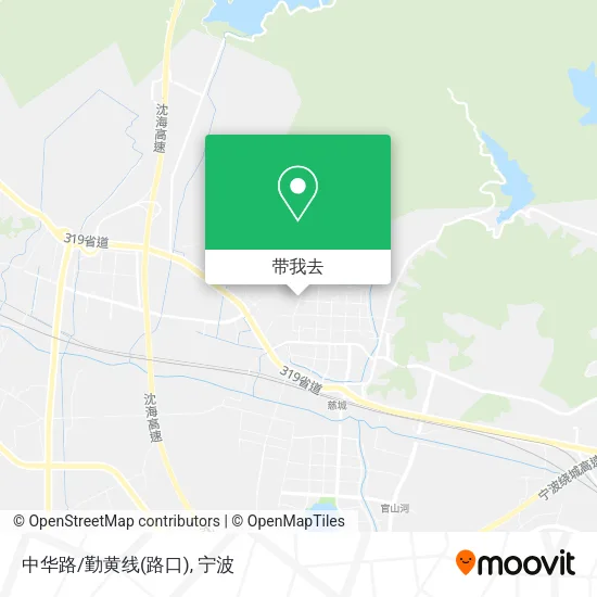 中华路/勤黄线(路口)地图