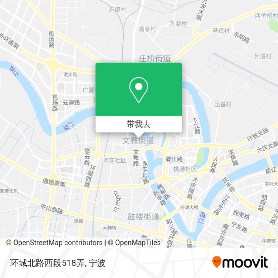 环城北路西段518弄地图