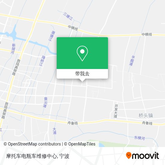 摩托车电瓶车维修中心地图