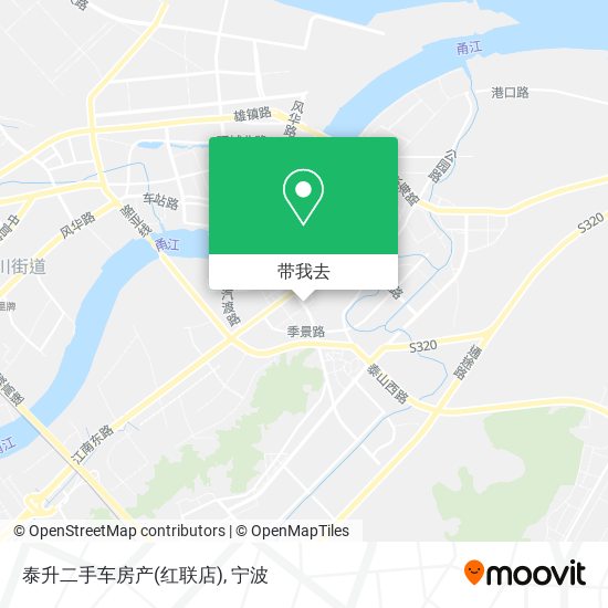 泰升二手车房产(红联店)地图